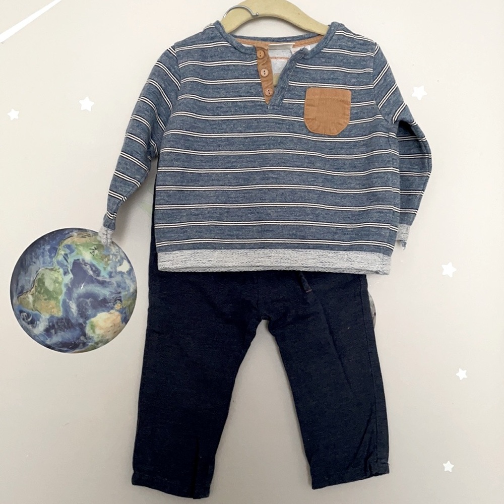 Zara pants and shirt set